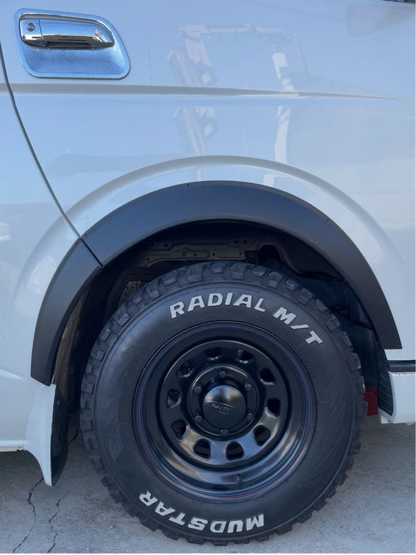 お正月限定値下 タイヤ（MUDSTAR）✖️ホイール（デイトナ）✖️フェンダーセット