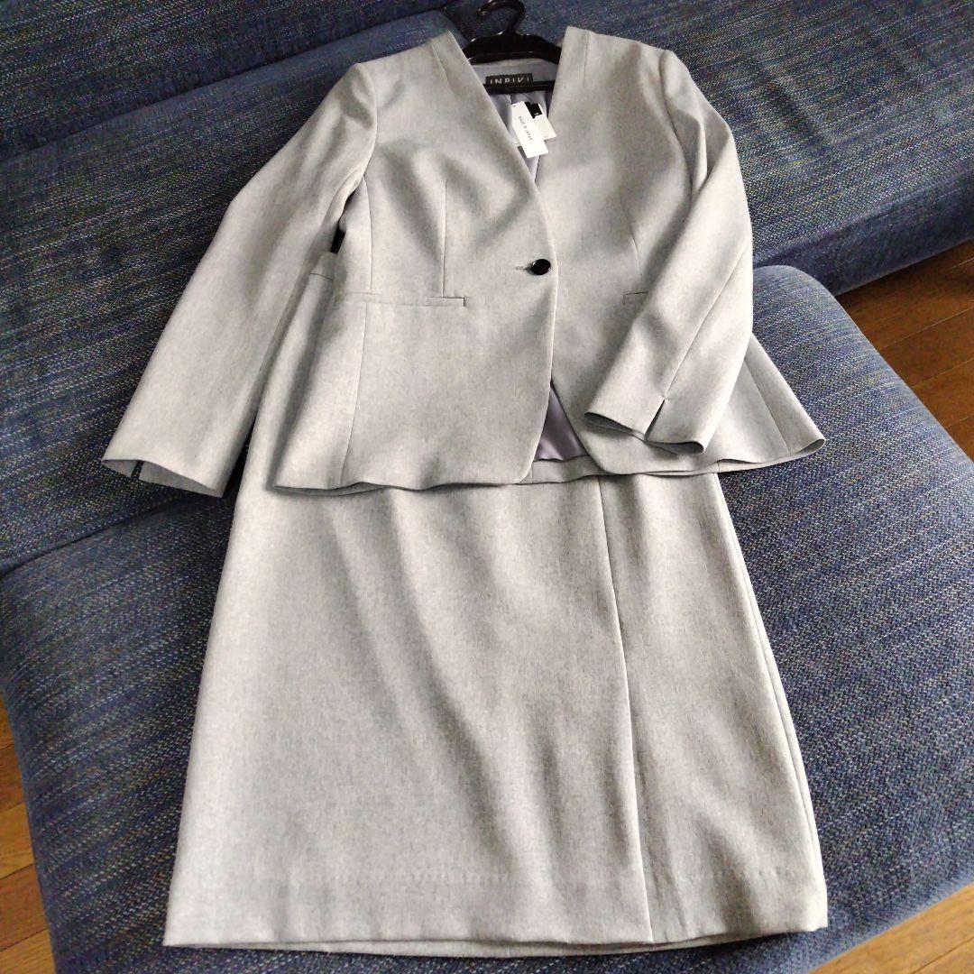 週末限定価格☆新品未使用品☆INDIVI (インディヴィ)☆グレースーツ