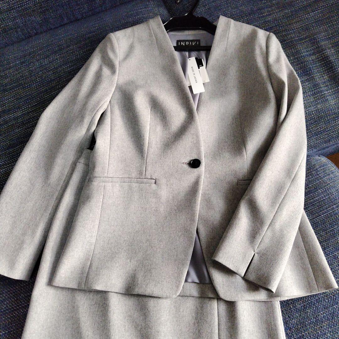 週末限定価格☆新品未使用品☆INDIVI (インディヴィ)☆グレースーツ