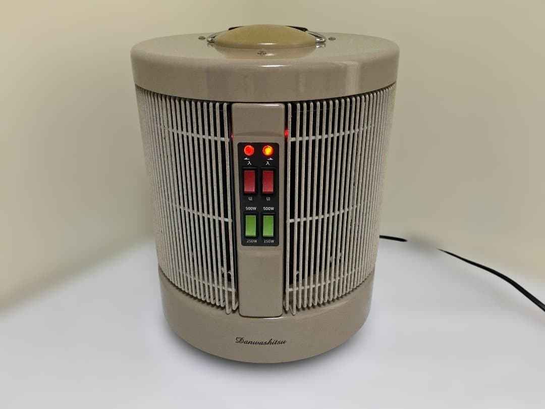 円筒形電気ヒーター 500W/1000W