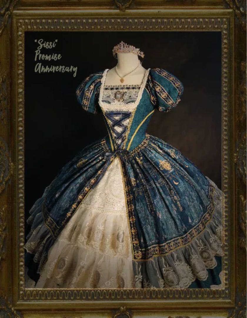 ロリータ　Lolita op ディズニー　アリエル　コスプレ　cosplay