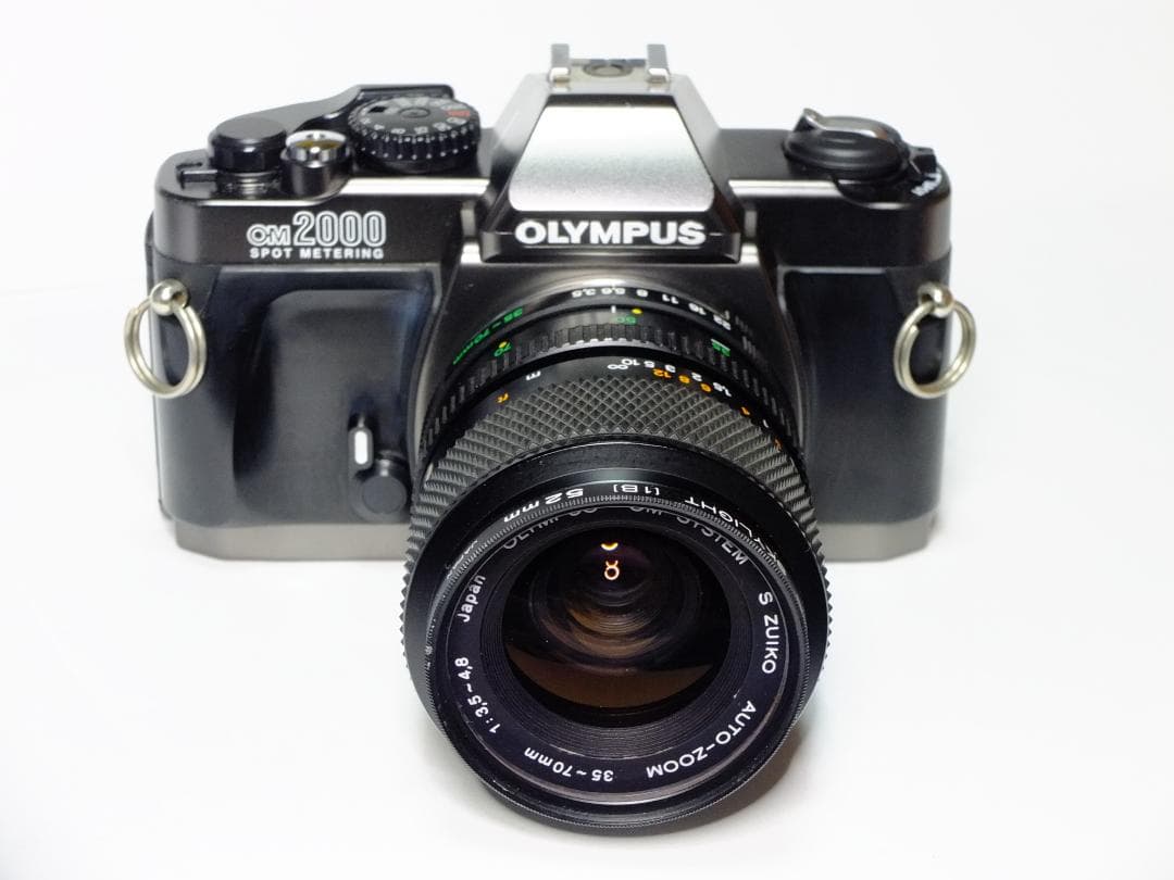 【実写確認整備品】オリンパスOM2000／35-70mmf3.5-4.81BF付