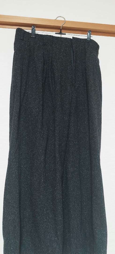 パンツ SILK NEP WOOL PANTS