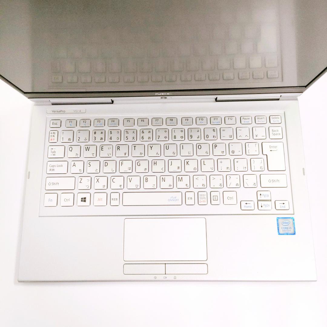 2in1✨️NEC/タッチパネル/第8世代i5/SSD/カメラ付きノートパソコン