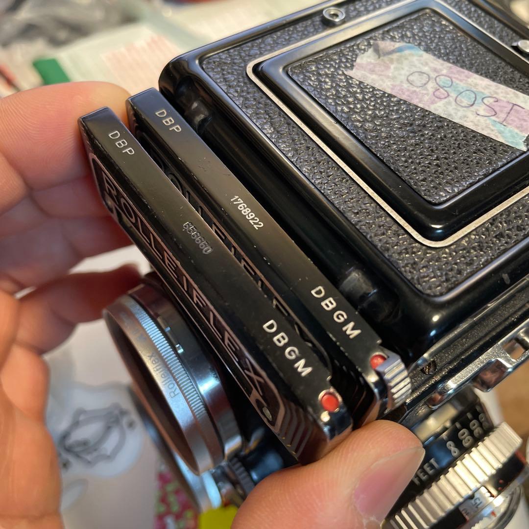 ローライフレックス　Rollieflex 銘板　部品　3.5e 2.8e e2