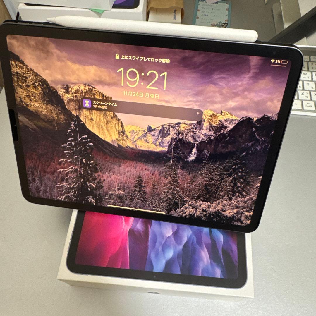 【美品】Apple iPad Pro 11インチ スペースグレー本体