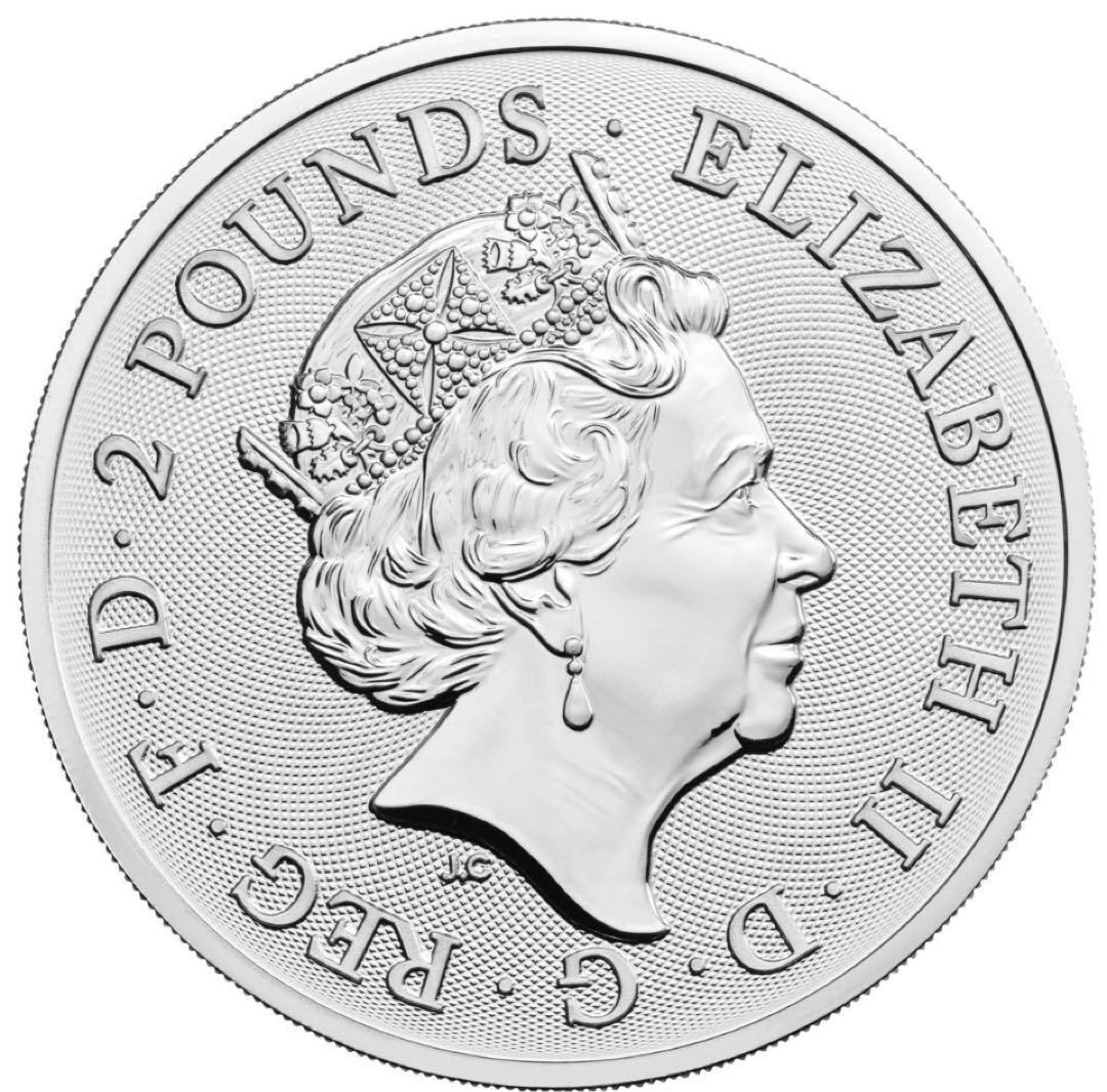 ミュージック レジェンド・エルトン ジョン純銀 1オンス 銀貨