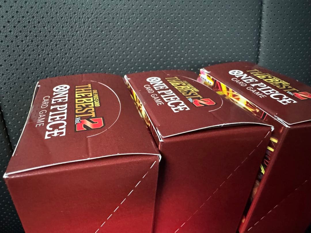 c*c様 【未開封テープ付き】ワンピースカードゲームTHE BEST 2 3BO