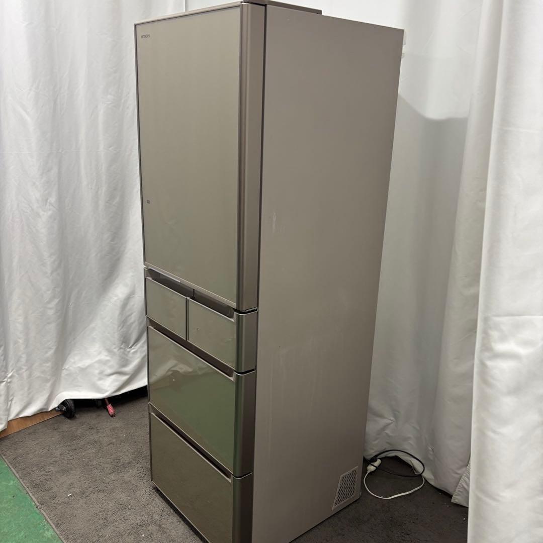 6⭕️冷蔵庫　日立　400-500ℓ　大型　右開き　真チル　安い　設置無料