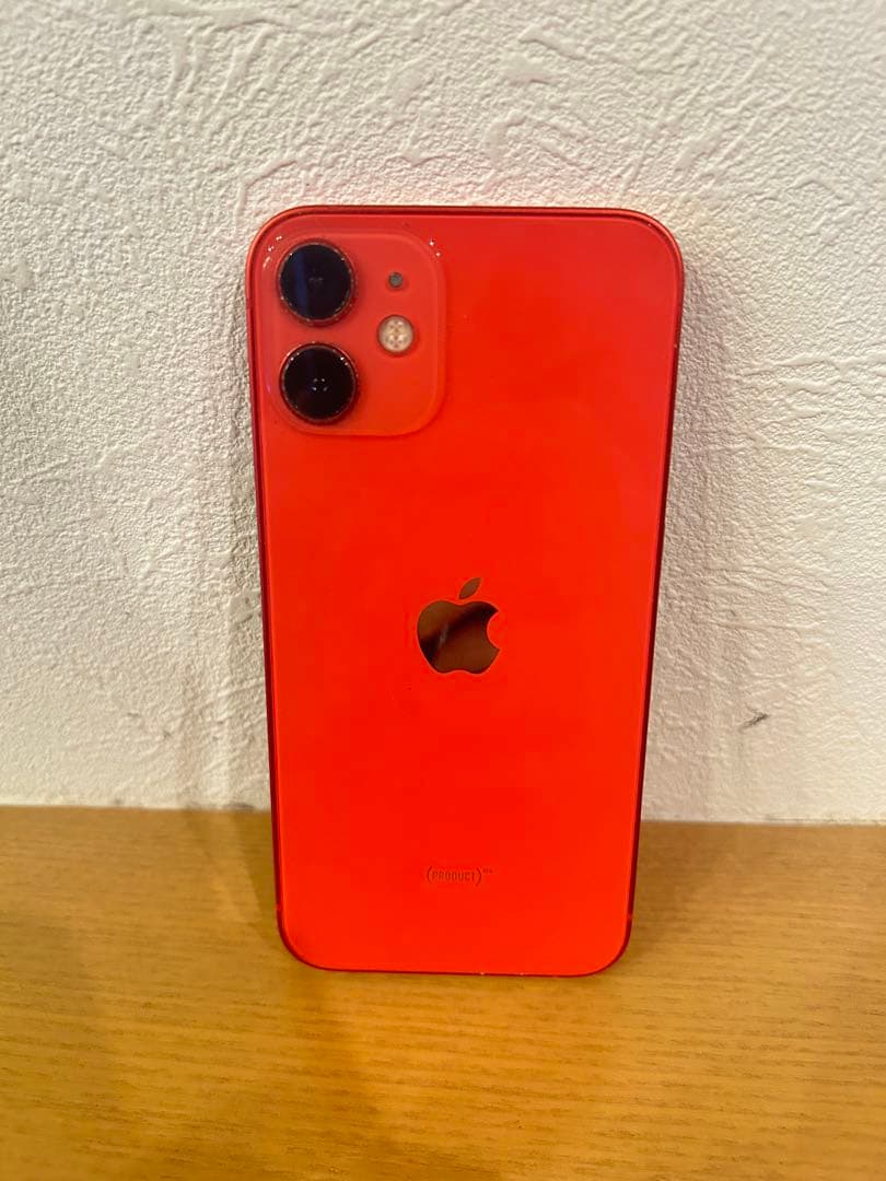 Apple iPhone 12 赤色 本体 充電ケーブル付き
