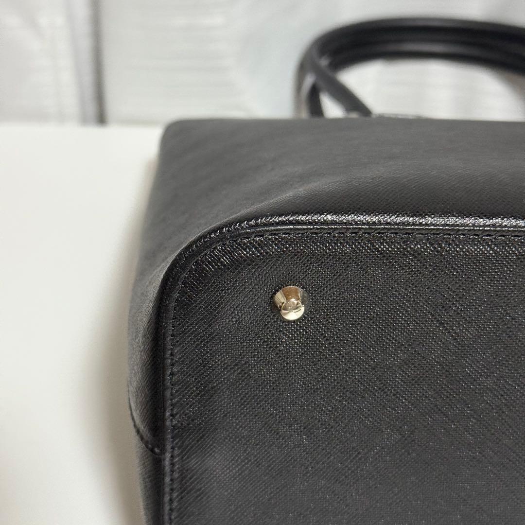 ⭐️未使用⭐️　バーバリー　ノバチェック　ハンドバッグ　ブラック　レザー