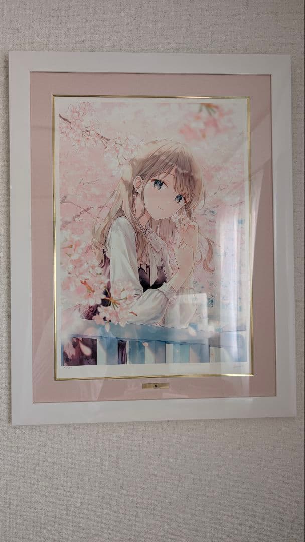 Hiten 版画 「春」今週値下げ中!!!!