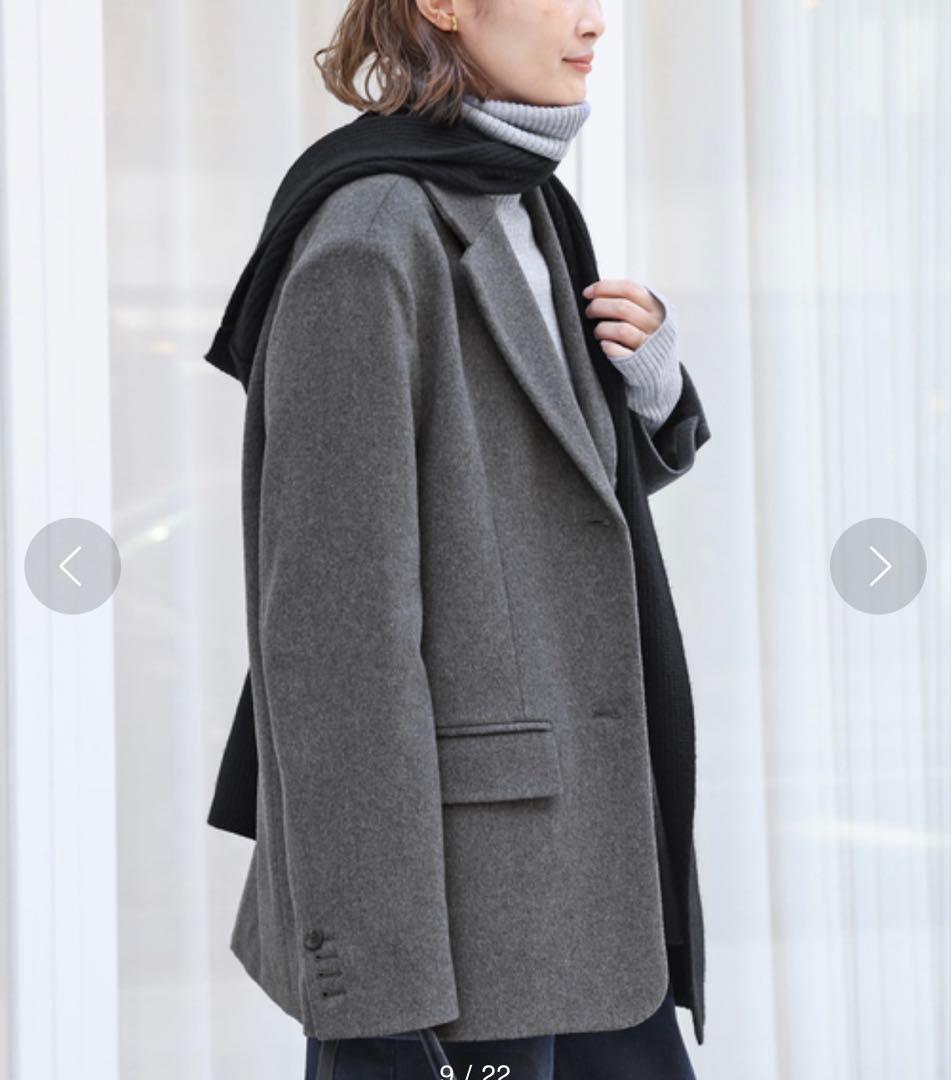 Deuxieme classe Dad Jacket コート　グレー