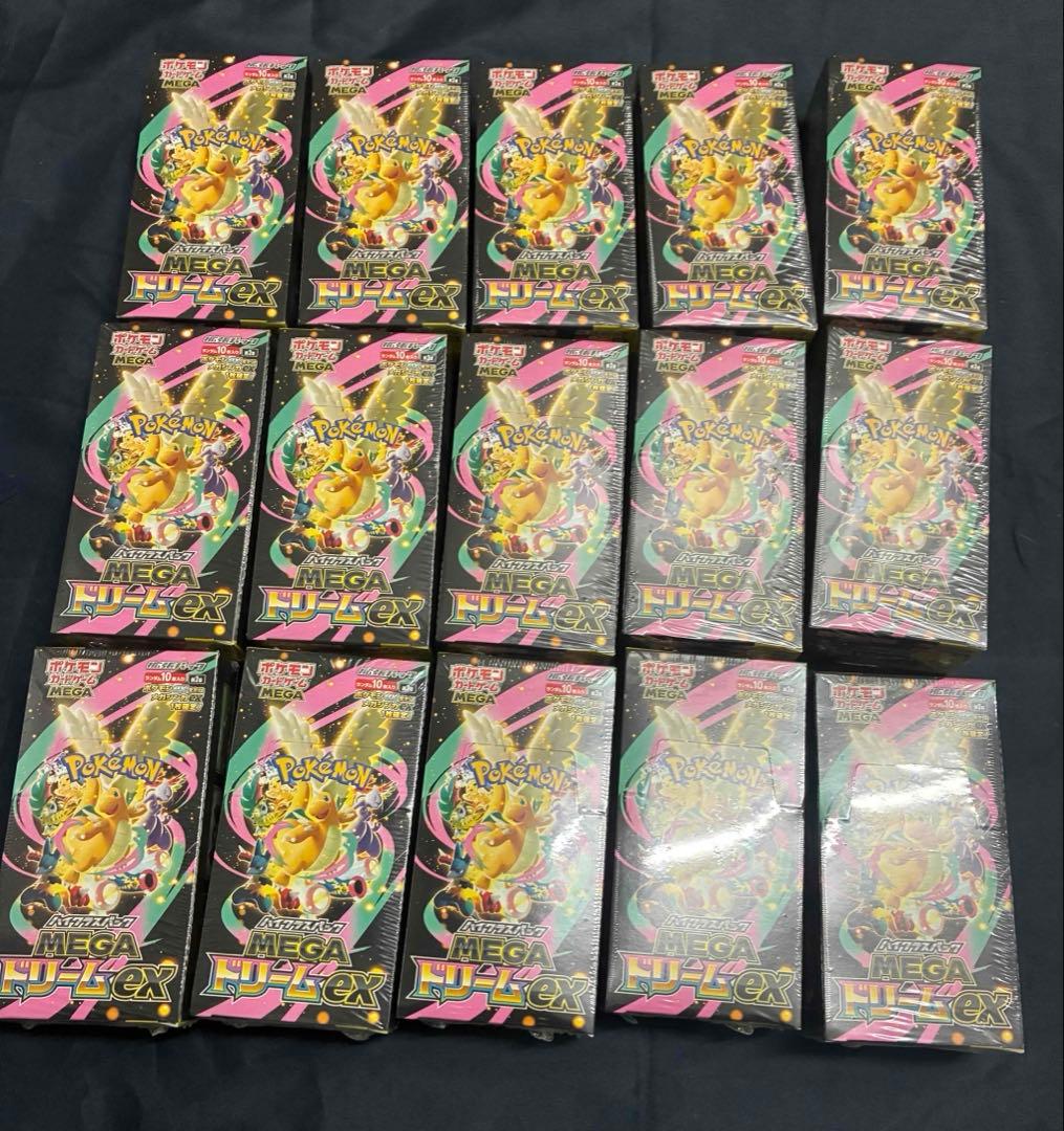 ポケモンカード　MEGAドリームex 15Boxセット