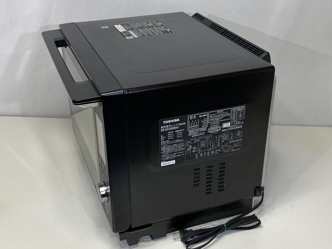 東芝 オーブンレンジ 石窯ドーム ERXD3000（K） 2022年