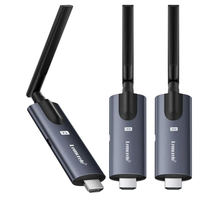 ワイヤレス HDMI 送受信機セット無線 1×送信機+2×受信機 200M 新品