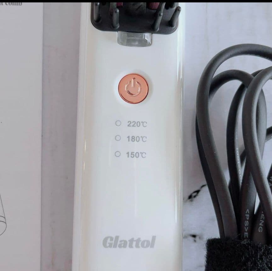 マイナスイオン ストレートブラシ ヘアアイロン 最終出品