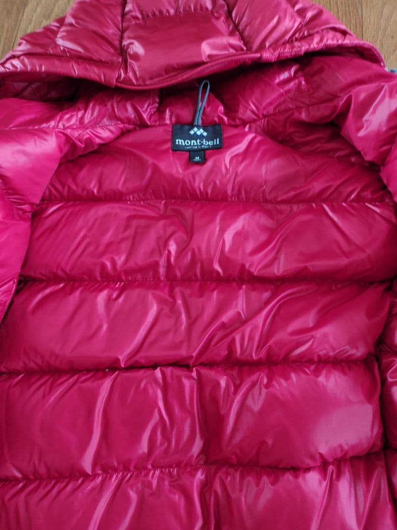 mont-bell ダウンジャケット M 赤