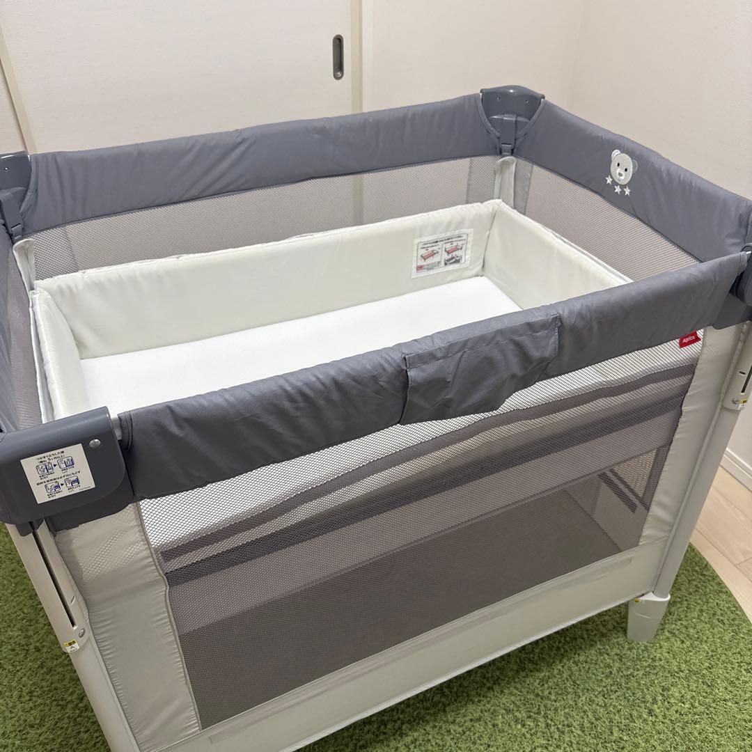 Aprica ココネルエアー　グレーベアー　美品　送料込