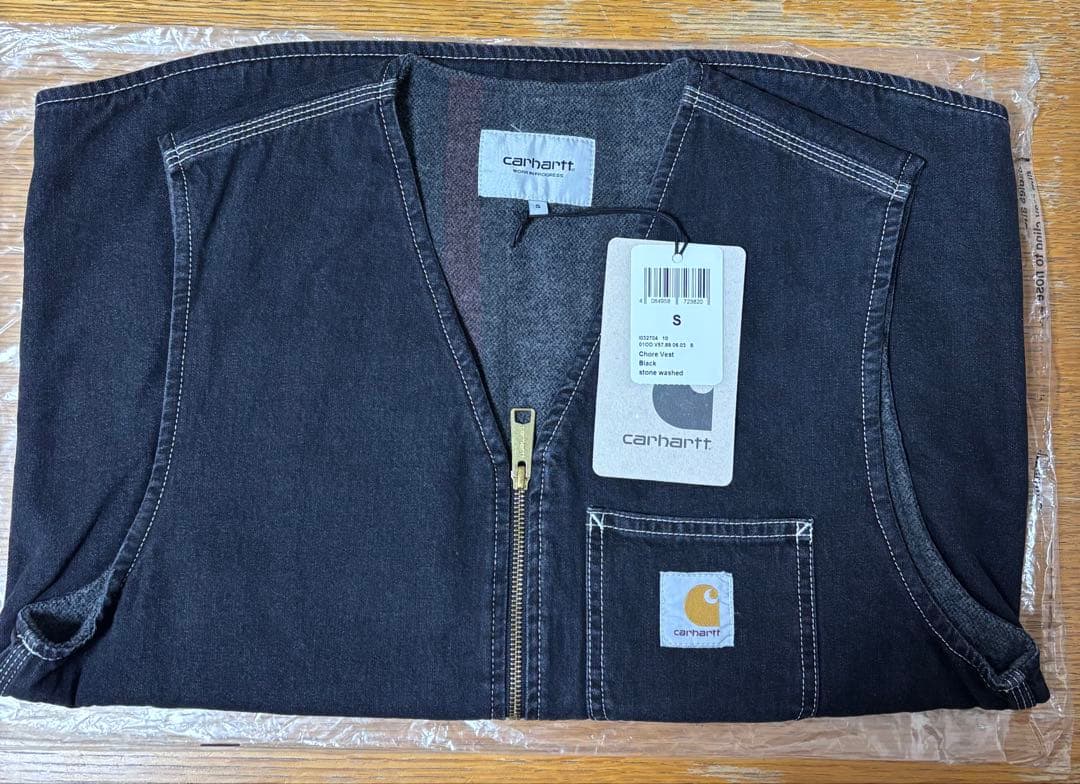 Carhartt Chore Vest /ブラックデニム