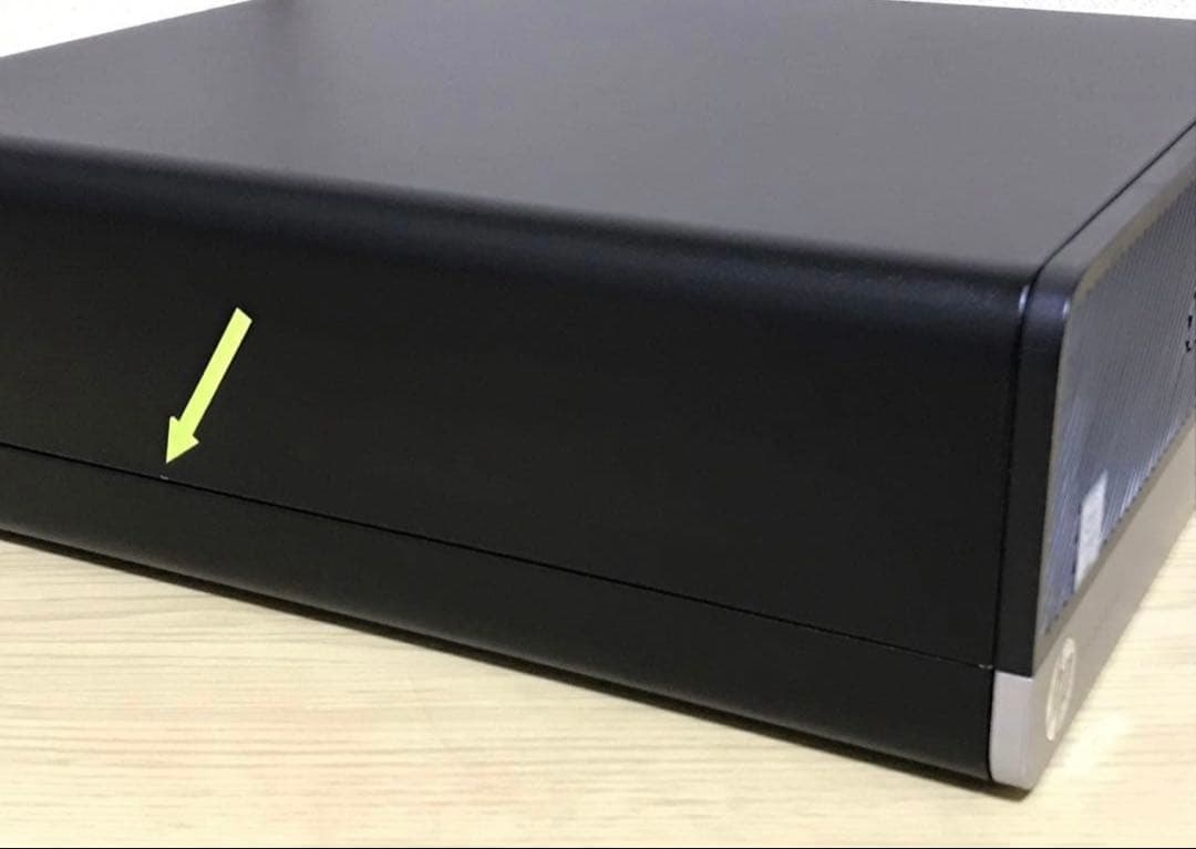 HPデスクトップPC ProDesk400 大容量2TB CPU載せ替え