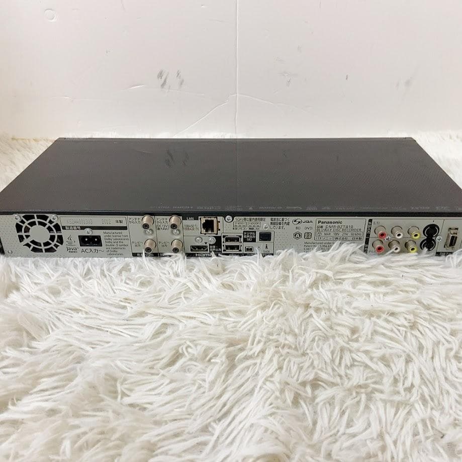 Panasonic DMR-BZT810 BDレコーダー DIGA ブルーレイ