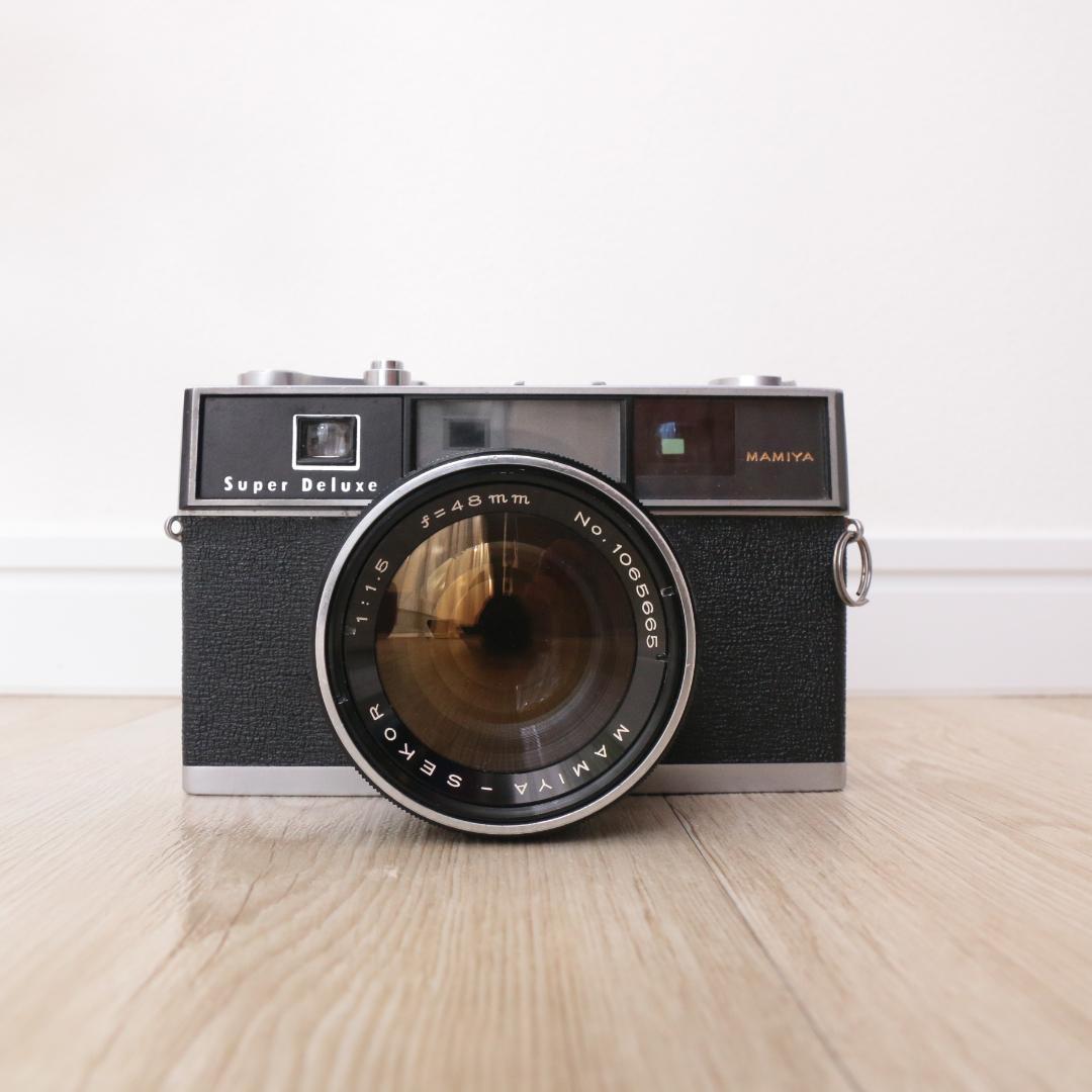 MAMIYA Super Deluxe 1:1.5f＝48mm マミヤ