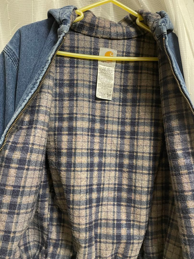 Carhartt アクティブジャケット　デニム　カーハート　古着