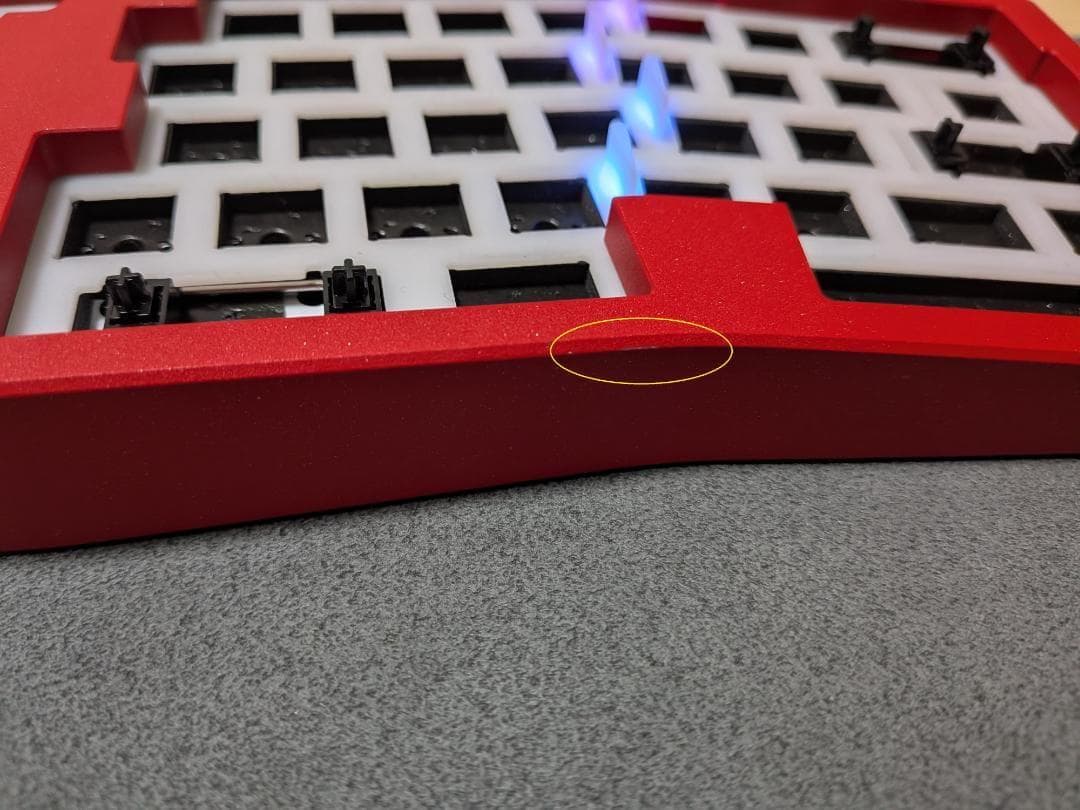 Qwertykes NEO ergo メカニカルキーボード 純正リストレスト付