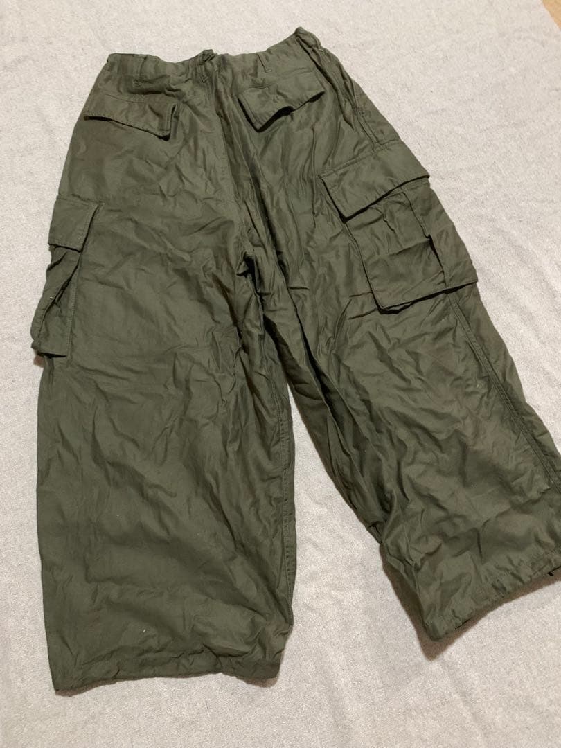 【美品】MB ワイドカーゴパンツ 　ミリタリー×上品ワイドシルエット【完売品】
