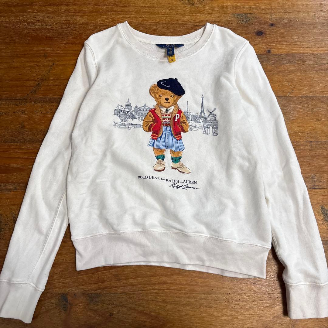 ポロ　ラルフローレン　トレーナー　160cm ポロベア　XLサイズ