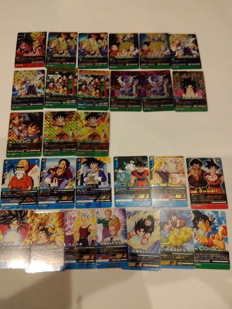 ドラゴンボール 超カードゲーム 大量500枚以上まとめ売り ダブり無し