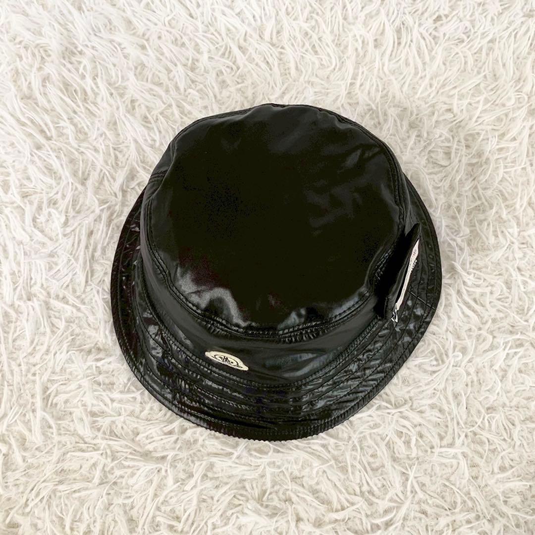 MONCLER　モンクレール　リバーシブル　バケットハット　コーデュロイ　ロゴ
