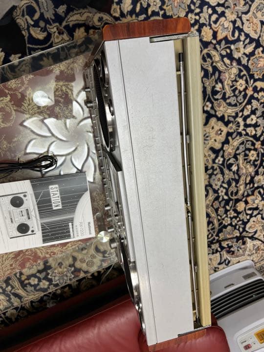 内蔵BLT変更可能ナショナル ラジカセRX-7200動作品 FMAM受信可 中古