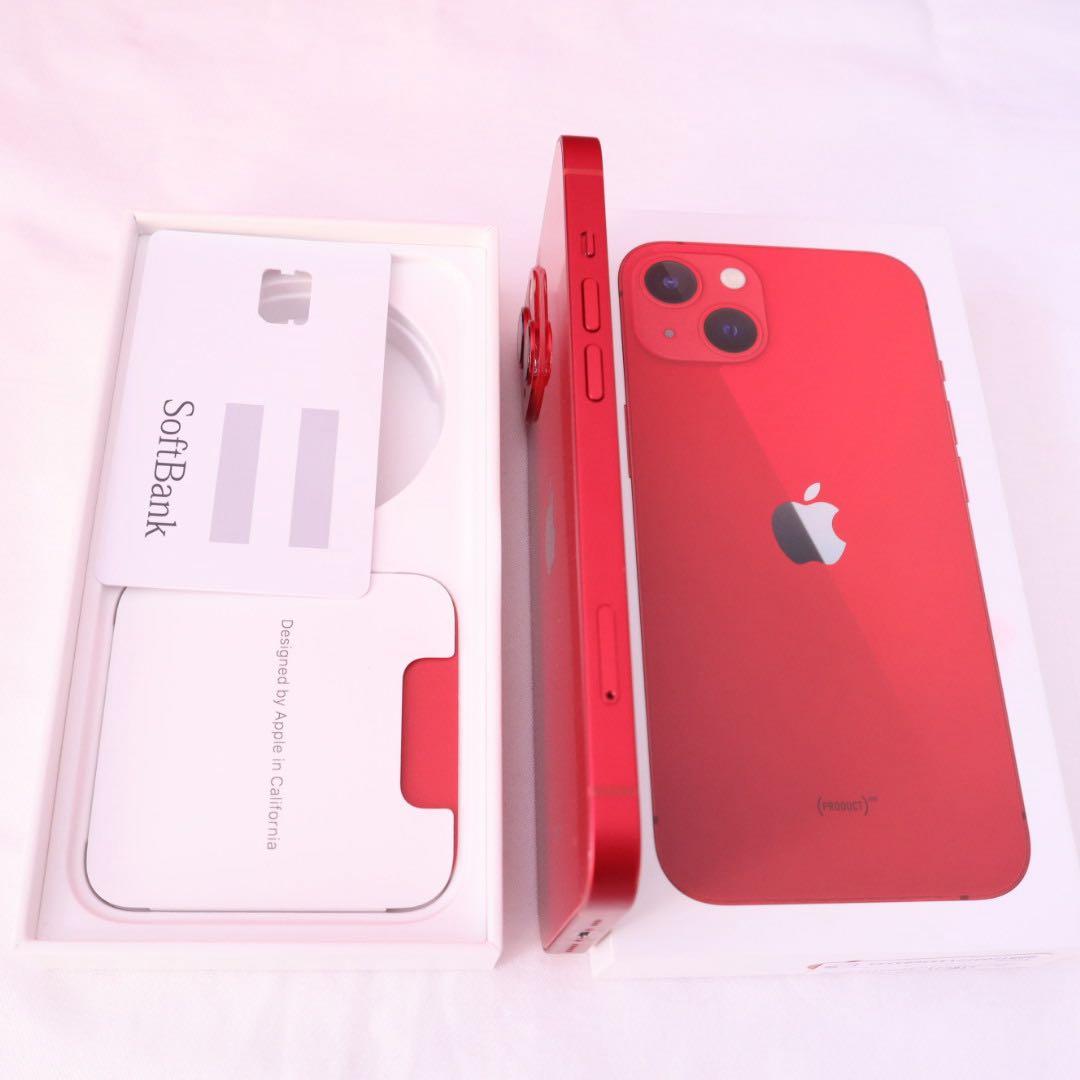 Apple iPhone 13 (バッテリー93% PRODUCT)赤128GB