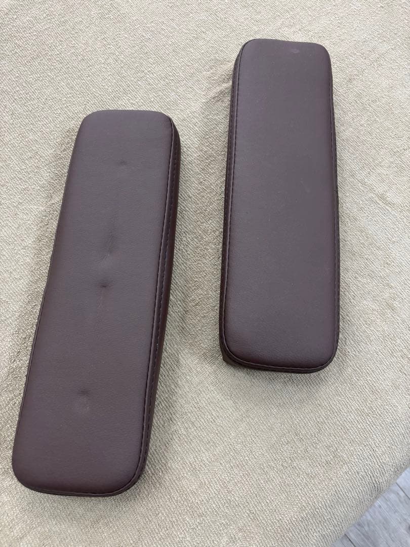 さらに値下げしました！ブラウン 折りたたみベッド ヘッドレスト付き