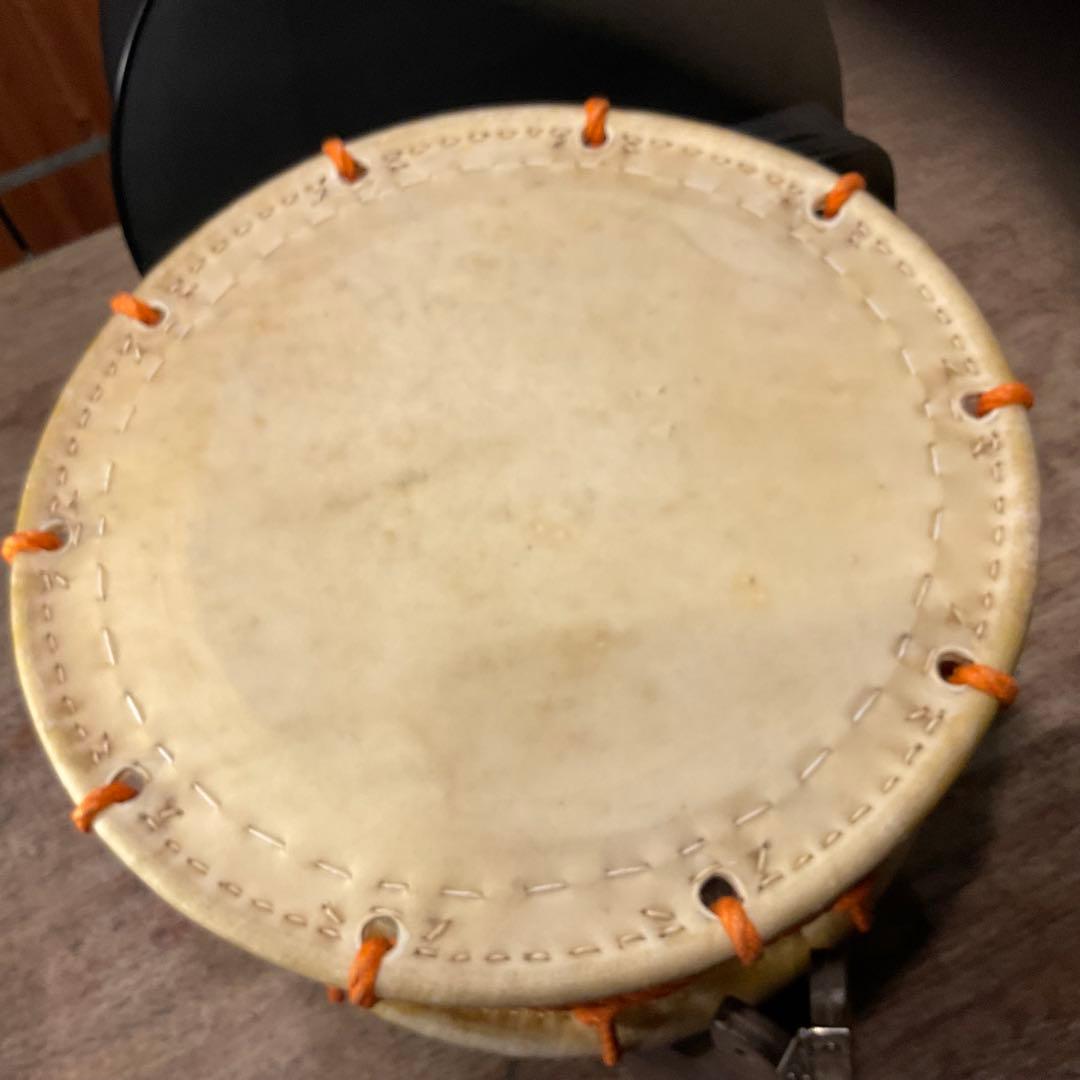 【良品】35cm！締太鼓 和太鼓 太鼓台 スタンド ケース付き 和楽器 伝統芸能