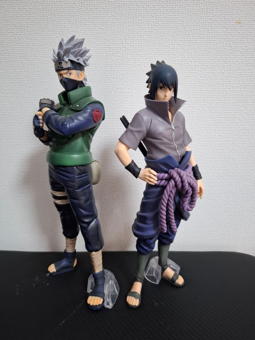 一番くじ　ナルト疾風伝　紡がれる火の意思 B賞　うちはサスケ　C賞　はたけカカシ