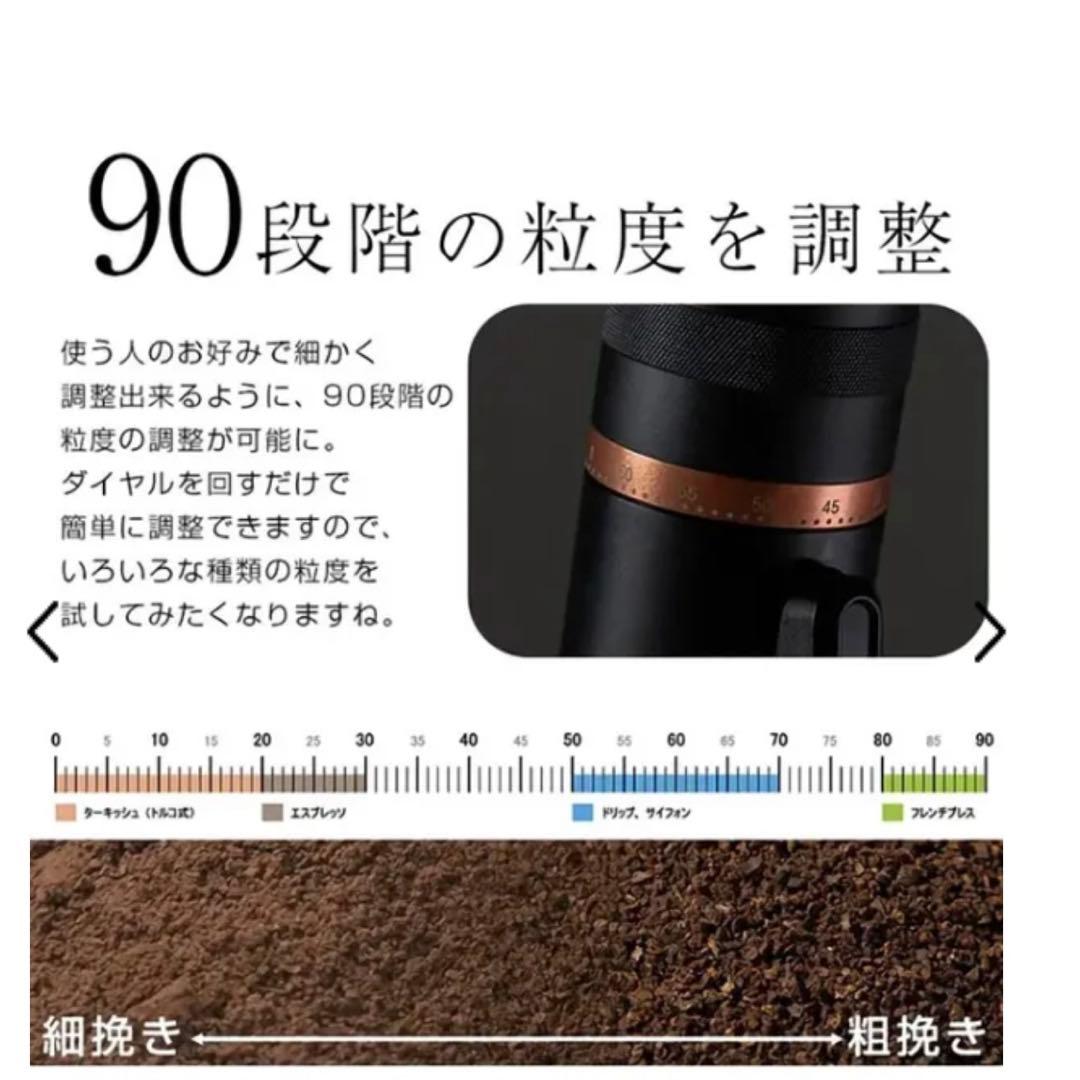 LG-PM-CM10-BKコニカル式電動コーヒーグラインダー CM10 ブラック