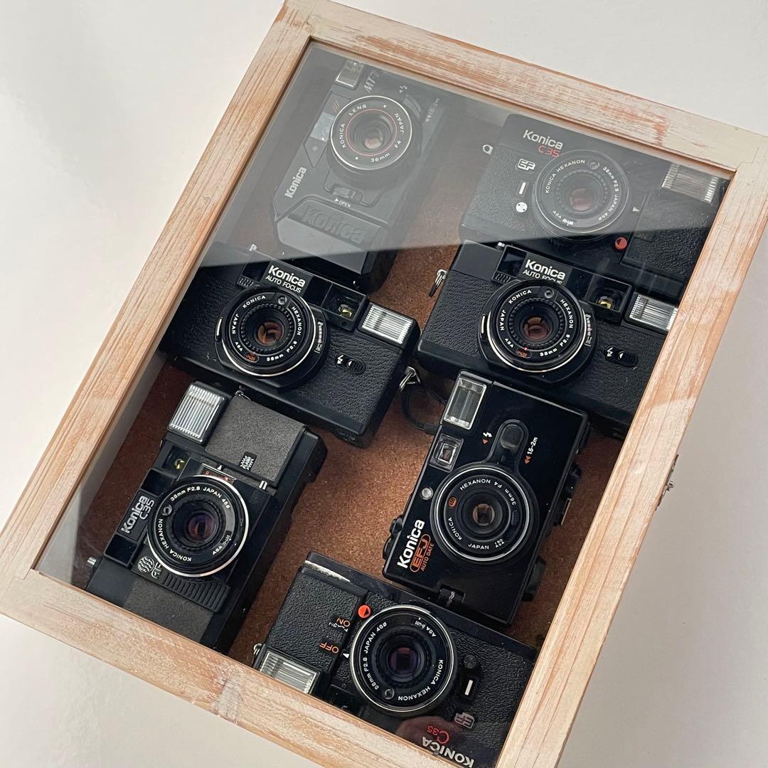 【ジャンク】コニカ　コンパクトカメラ　まとめ売り