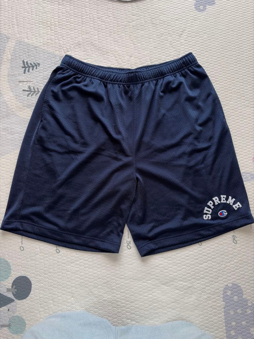 supreme × champion mesh short 24ss