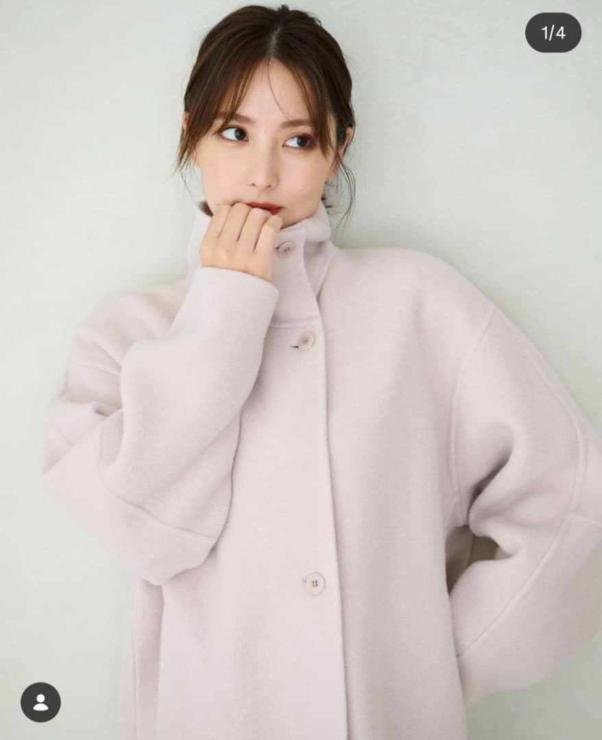 Stola. スタンドリバーショートコート　３６