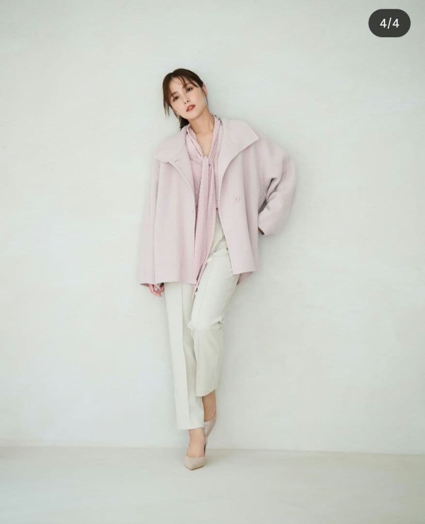 Stola. スタンドリバーショートコート　３６