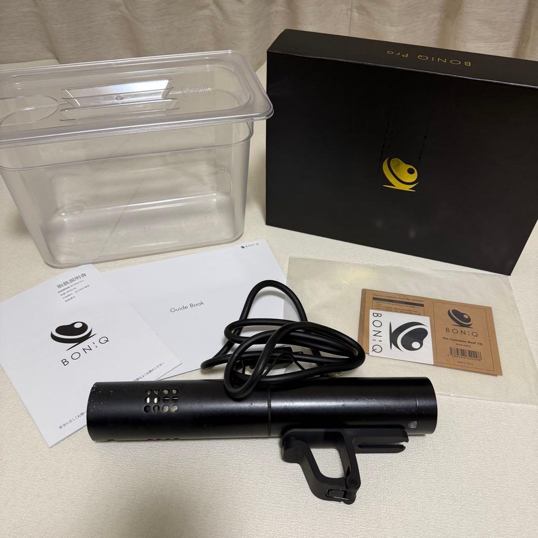 【美品 プロモデル】BONIQ Pro BNQ-04 低温調理器 ボニークプロ