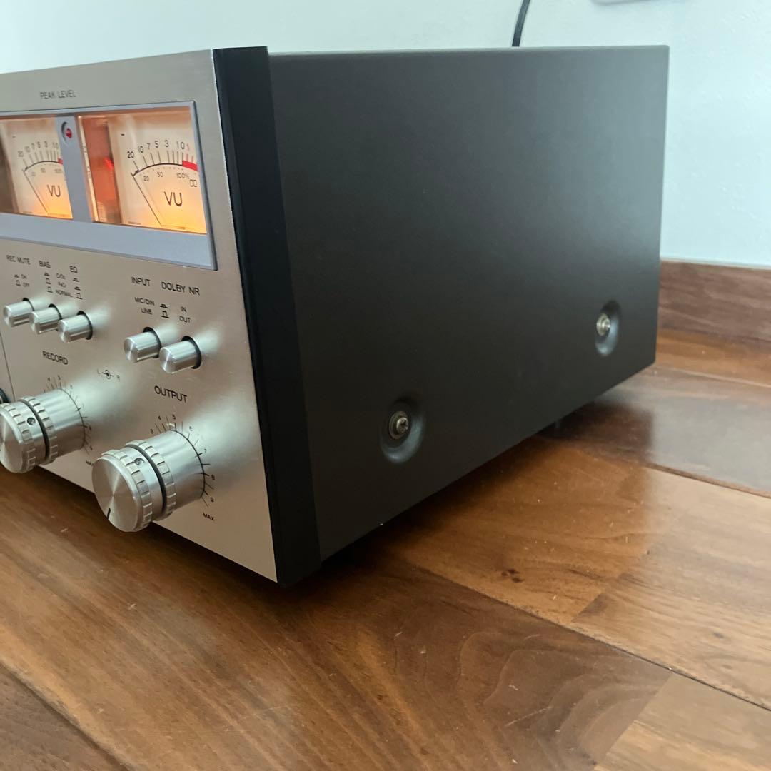 TEAC A-410 ティアック ステレオカセットデッキ 稼働品 取扱説明書付き