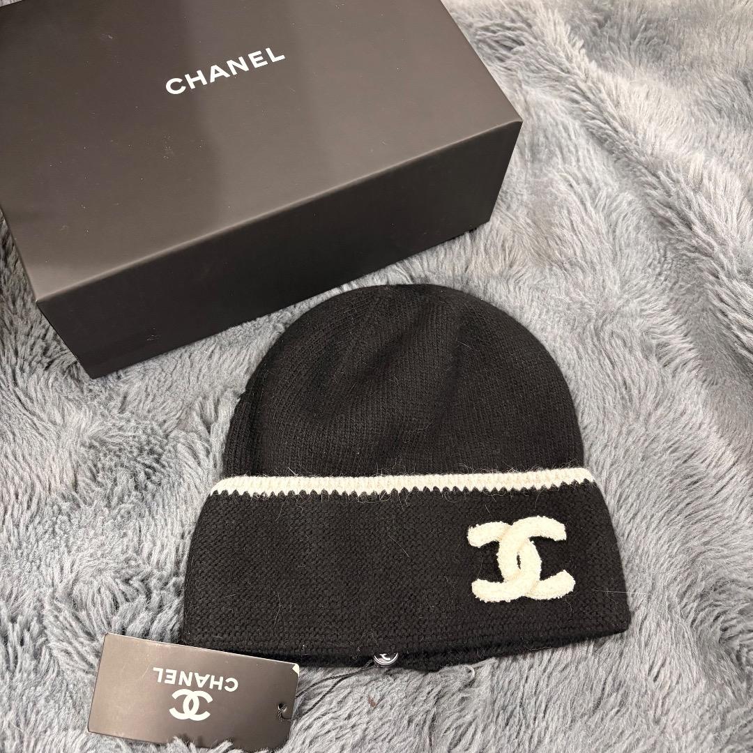ノベルティー ブラック ニット帽