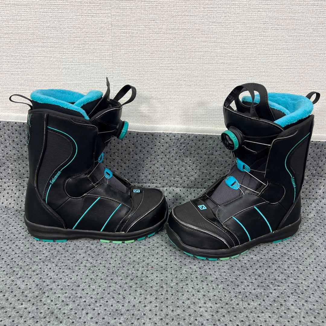 数回着用 23.5cm SALOMON PEARL BOA スノーボードブーツ
