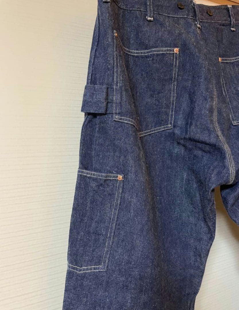 COMOLI レショップ別注 デニムペインターパンツ サイズ2