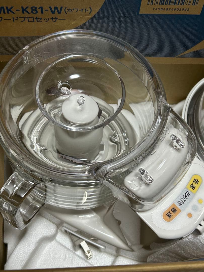 未使用 パナソニック フードプロセッサー MK-K81-W ホワイト
