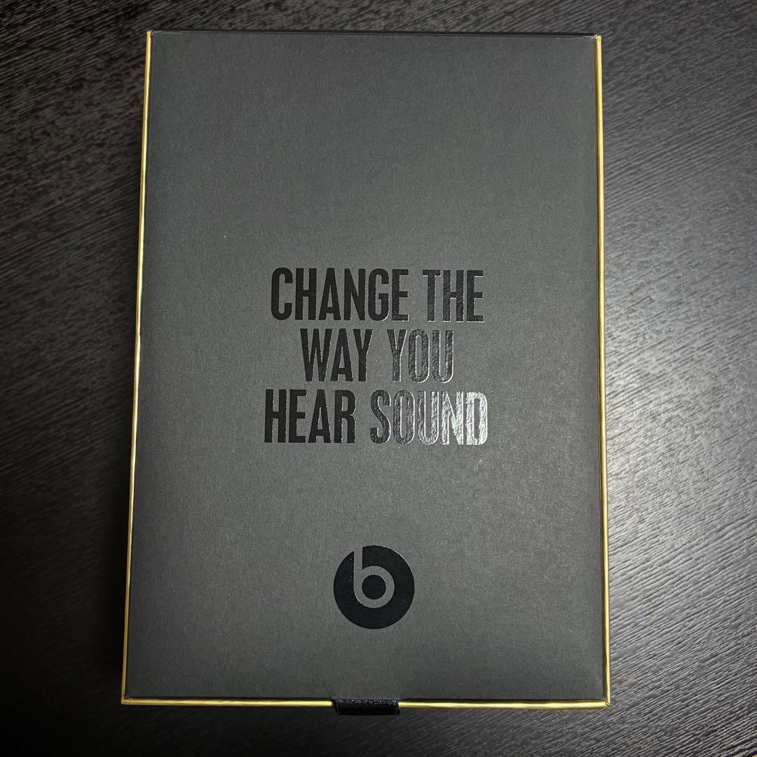 beats studio3 wireless ブラック ヘッドフォン ゴールド